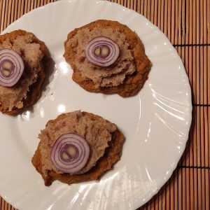 Édesburgonya tócsni