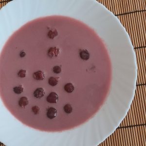 Meggyleves (paleo) recept Meggyleves